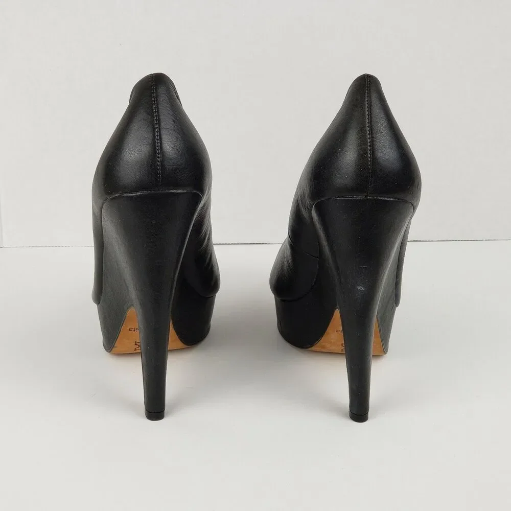 Dolce Vita Vero Cucio Black Pumps Women’s Size 8 – High Heel Slip‑On Dress Shoe